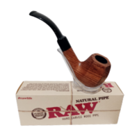Pipa para tabaco Raw cazoleta hexagonal