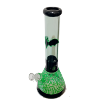 Bong de vidrio Murciélago 36cm - Imagen 2